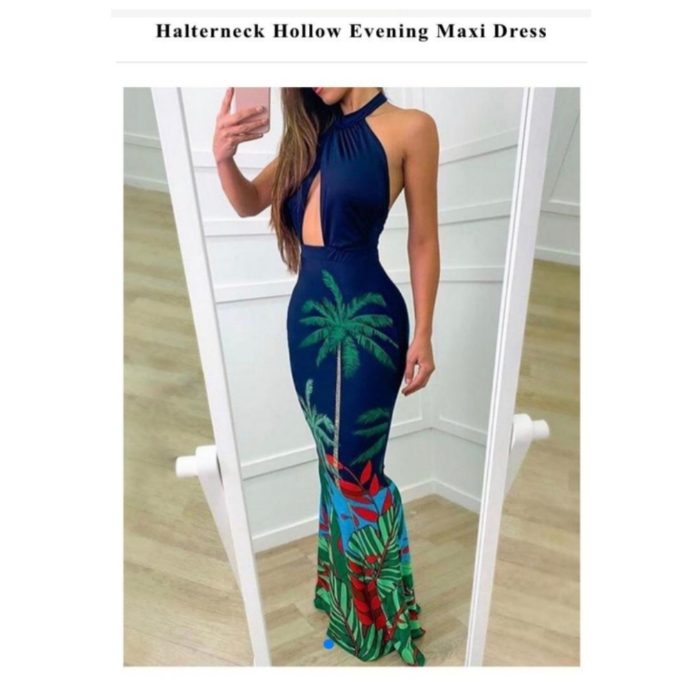 Very Miami! Tropical Goddess Dress